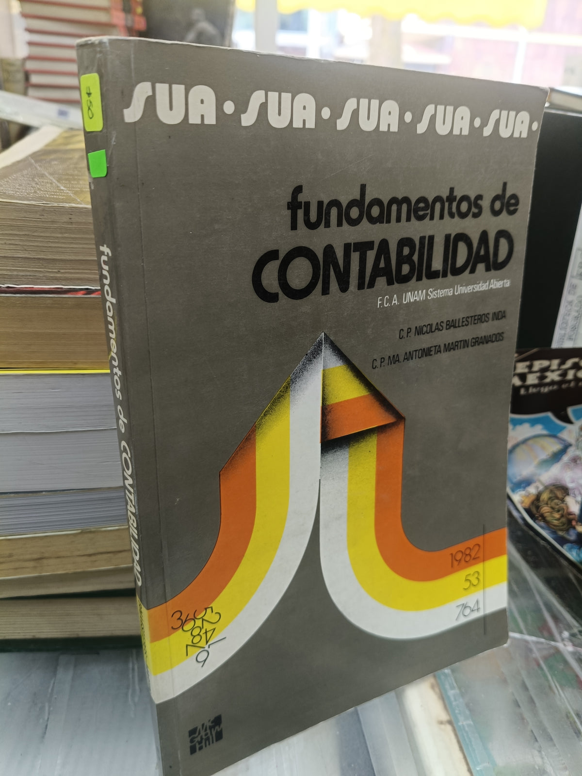 FUNDAMENTOS DE CONTABILIDAD POR NICOLAS BALLESTEROS INDA, ANTONIETA MARTIN GRADOS USADO ADMIN JUAREZ 507