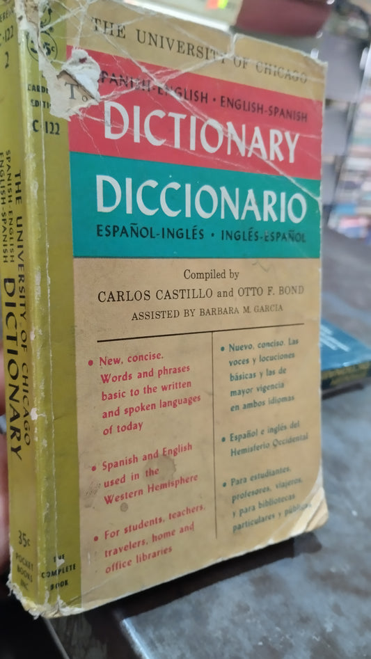 DICCIONARIO ESPAÑOL INGLES LIBRO USADO IDIOMAS ALDAMA