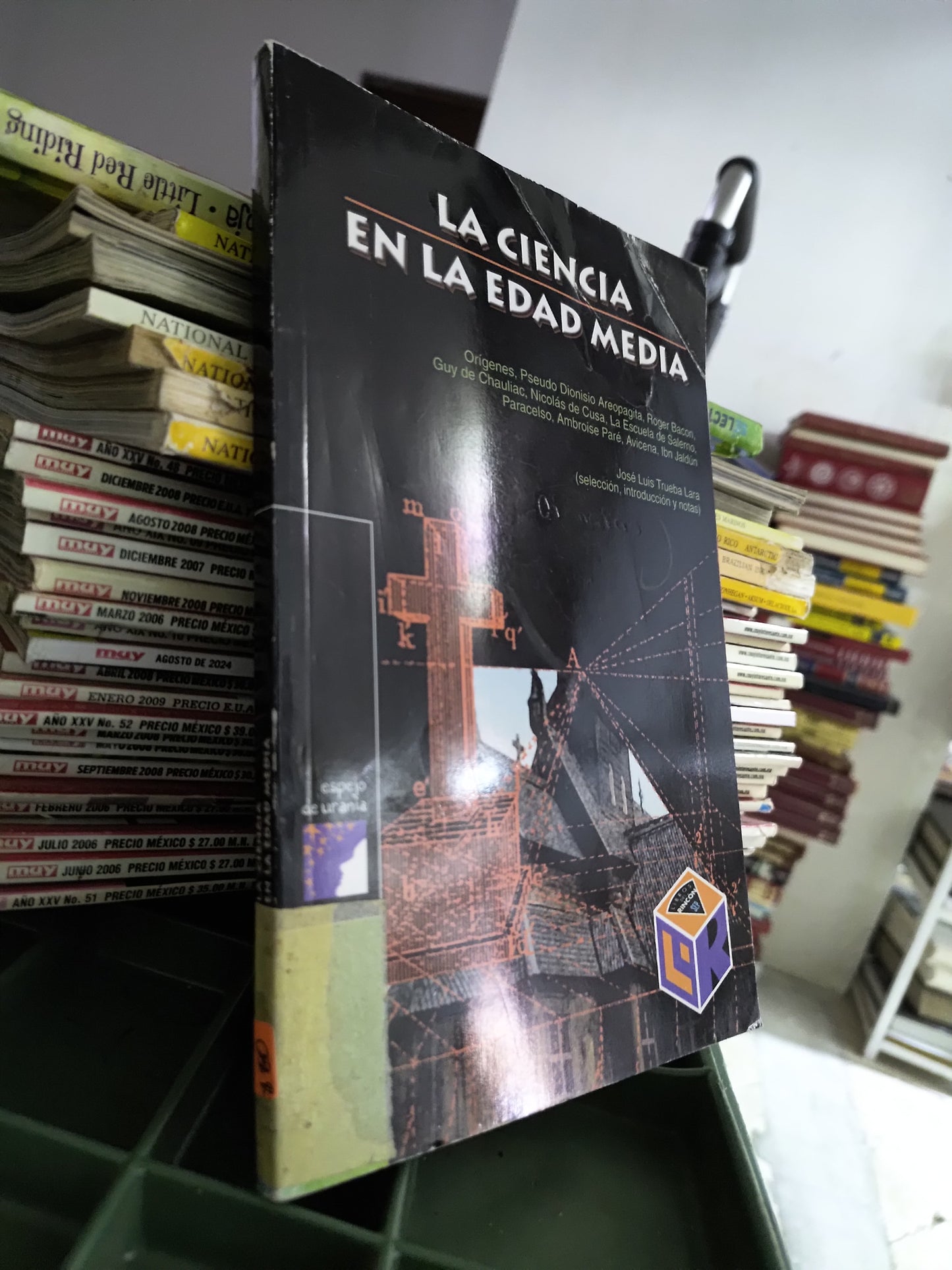 LA CIENCIA EN LA EDAD MEDIA POR JOSE LUIS TRUEBA LARA USADO CIENCIAS JUAREZ 515
