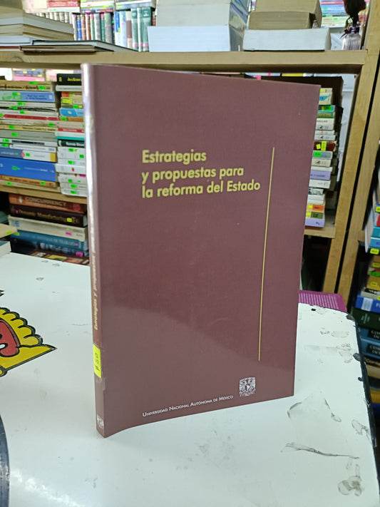 ESTRATEGIAS Y PROPUESTAS PARA LA REFORMA DEL ESTADO (VARIOS AUTORES) USADO POLÍTICA LITERARIO 207