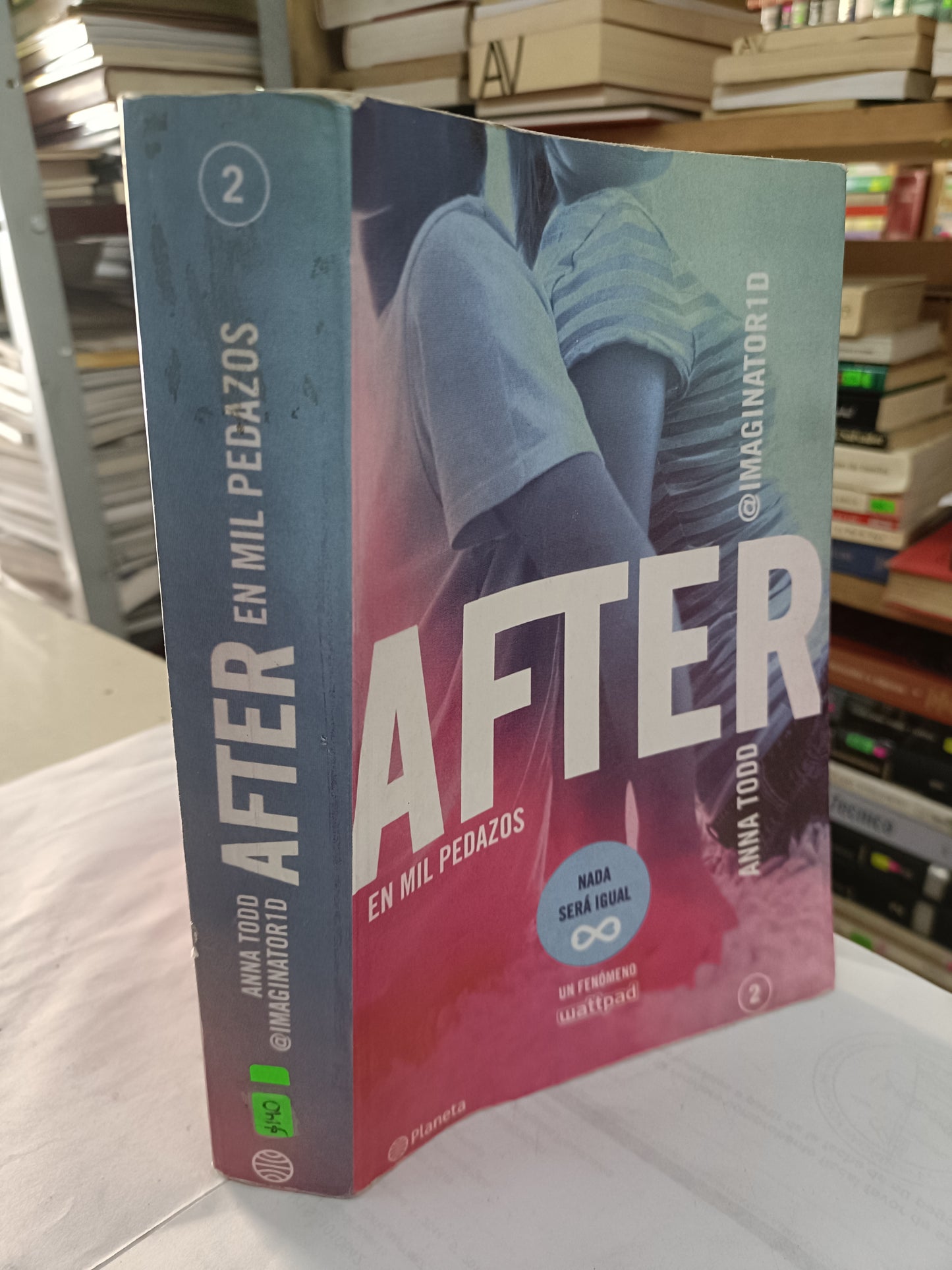 AFTER EN MIL PEDAZOS POR ANNA TODD USADO NOVELA LITERARIO 207