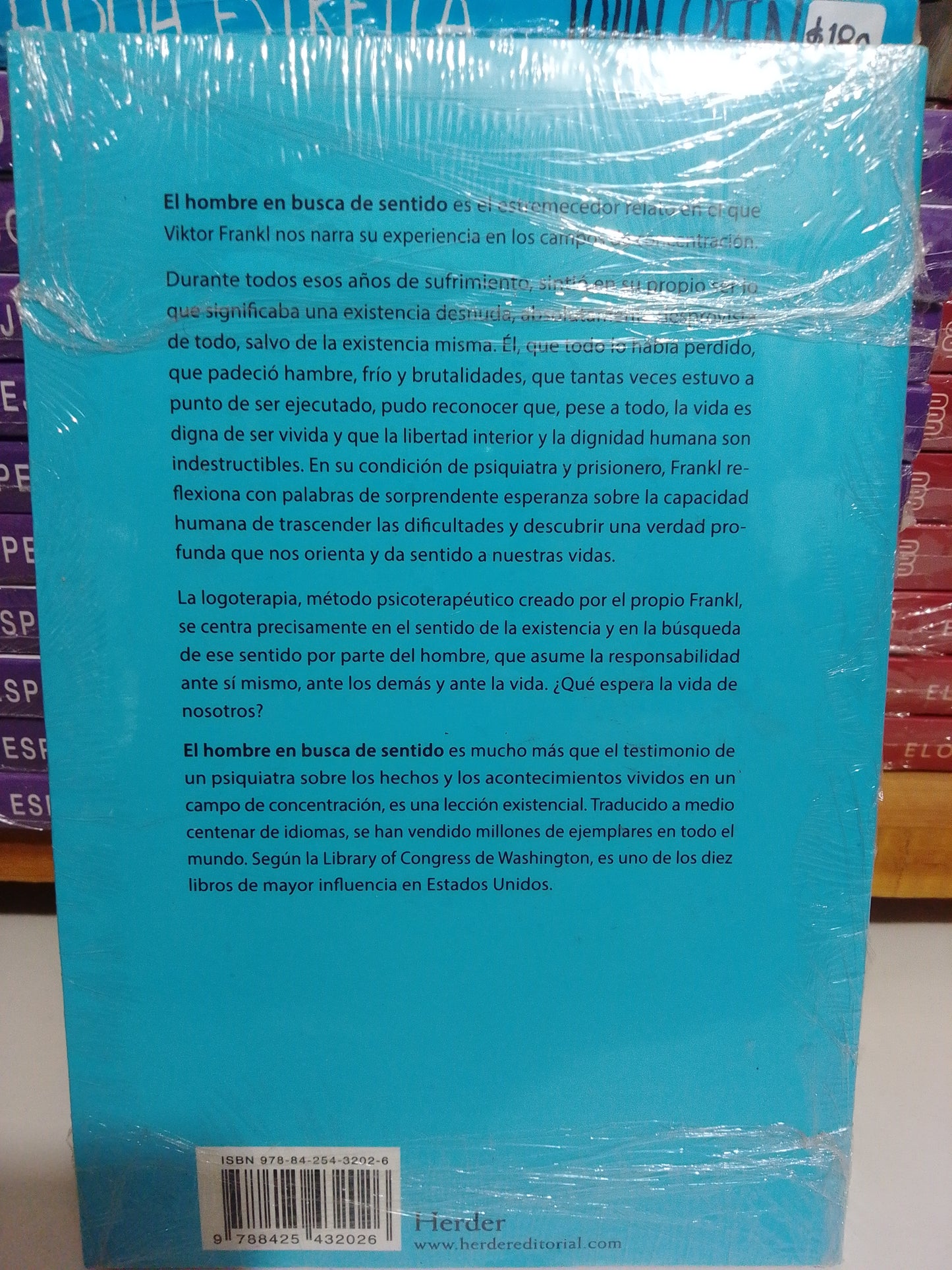 EL HOMBRE EN BUSCA DE SENTIDO POR VIKTOR FRANKL NUEVO JUAREZ