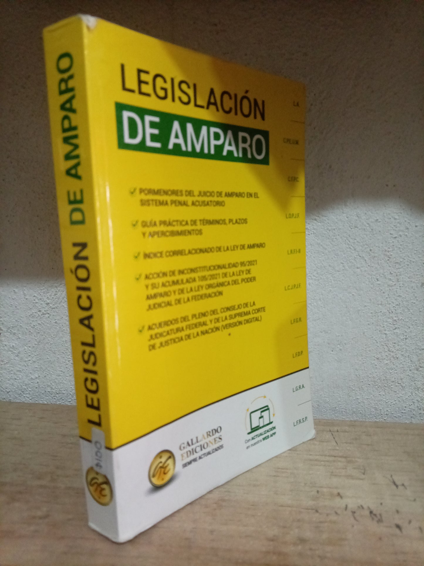 LEGISLACION DE AMPARO USADO DERECHO LITERARIO 305