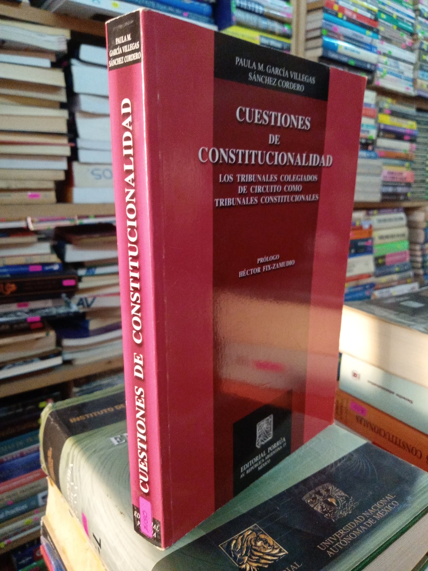 CUESTIONES DE CONSTITUCIONALIDAD POR HECTOR FIX ZAMUDIO USADO DERECHO LITERARIO 207