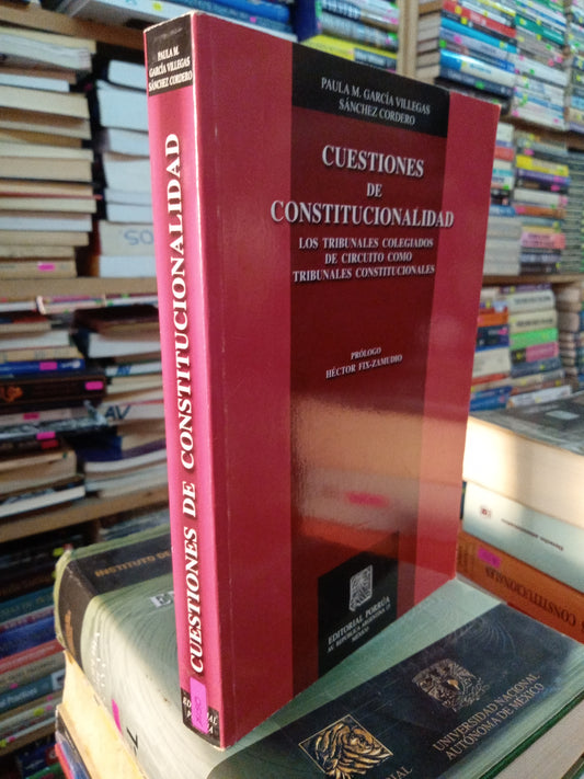 CUESTIONES DE CONSTITUCIONALIDAD POR HECTOR FIX ZAMUDIO USADO DERECHO LITERARIO 207