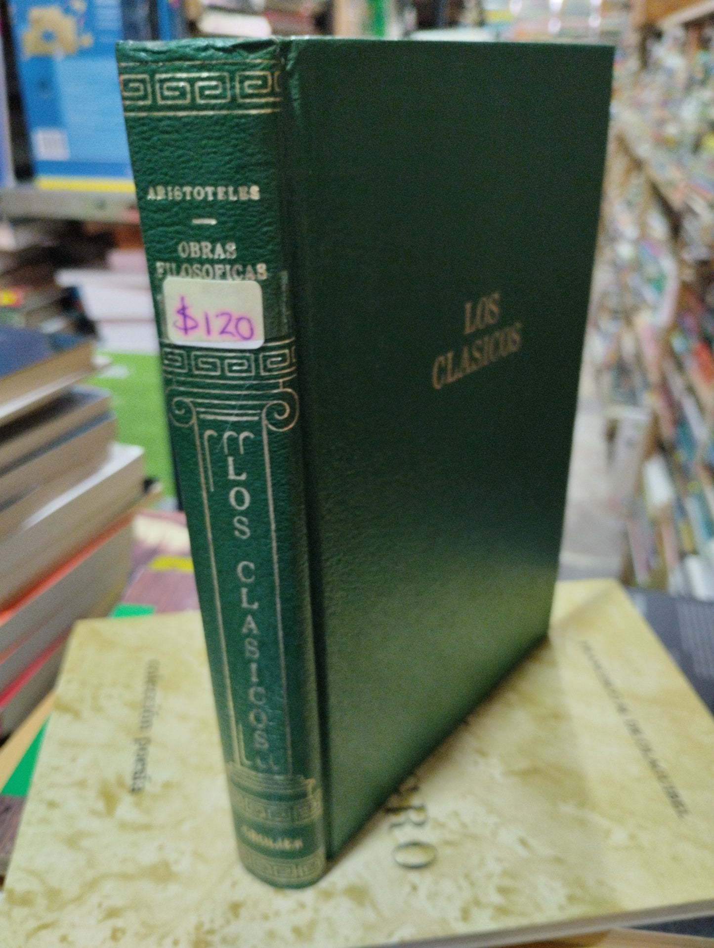 OBRAS FILOSOFICAS POR ARISTOTELES USADO NOVELAS ALDAMA