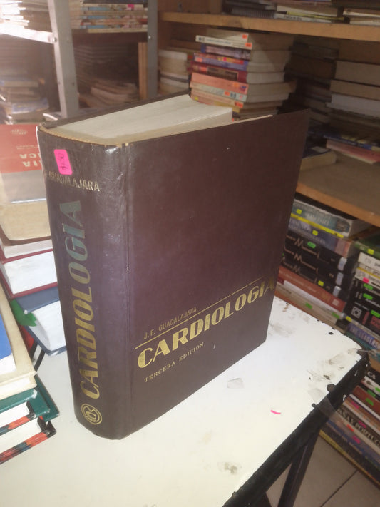 CARDIOLOGÍA POR J.F. GUADALAJARA USADO MEDICINA LITERARIO 207