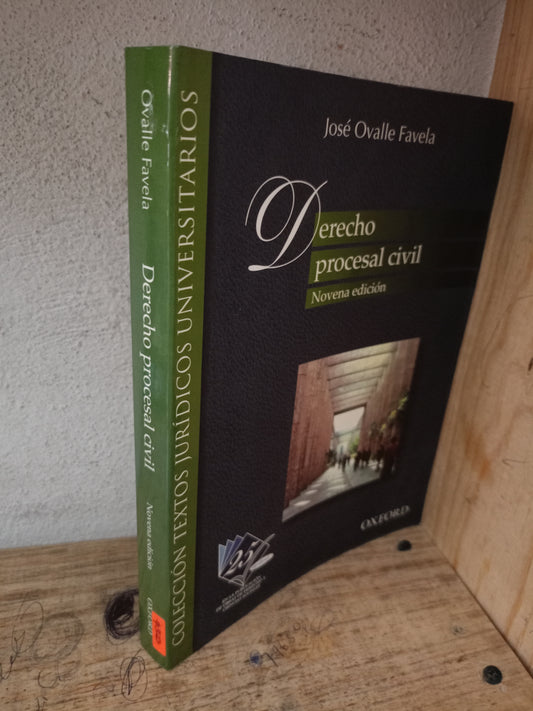 DERECHO PROCESAL CIVIL POR JOSÉ OVALLE FAVELA USADO DERECHO LITERARIO 305