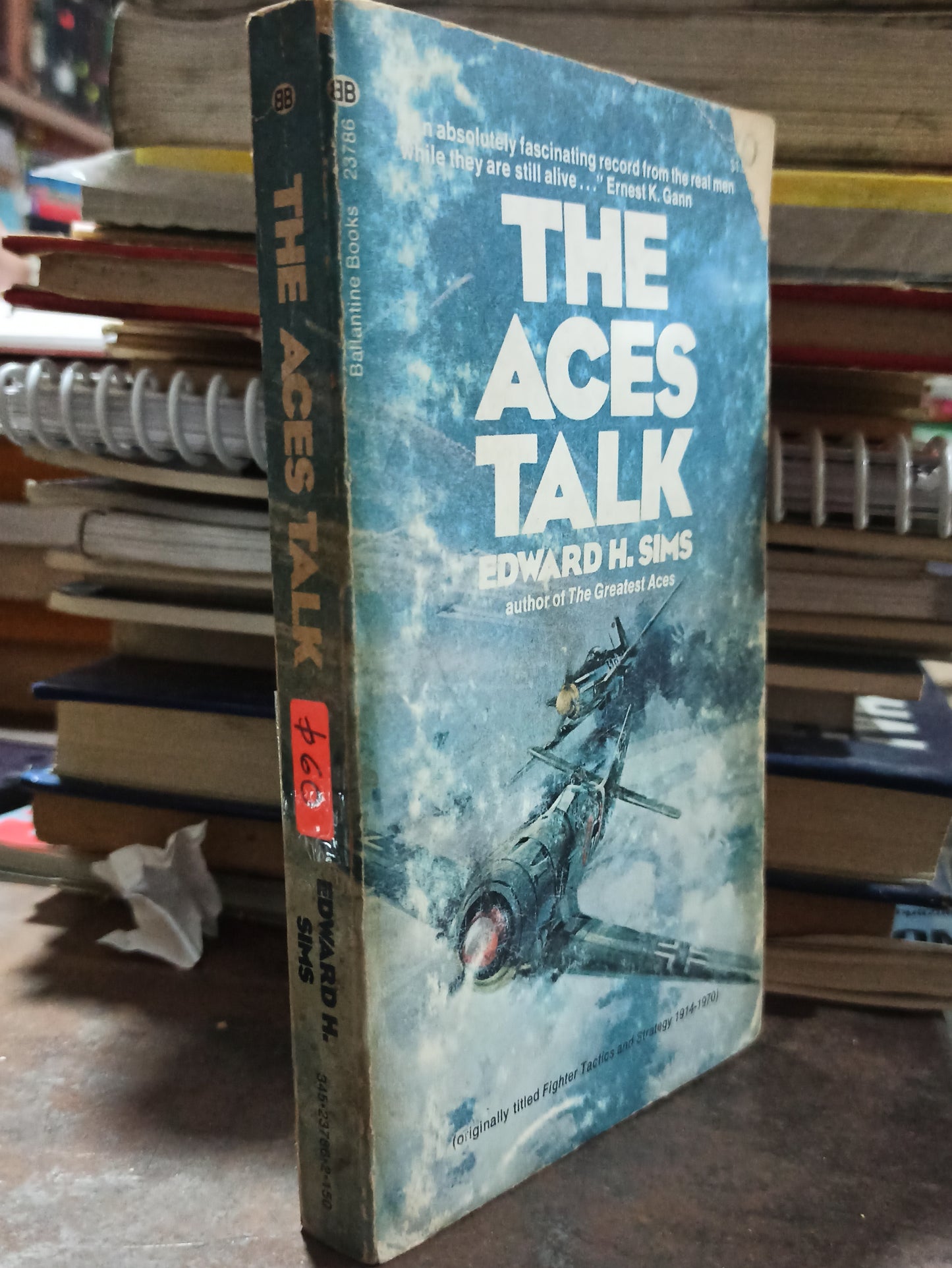 THE ACES TALK POR EDWARD H. SIMS USADO 2DA GUERRA ALDAMA