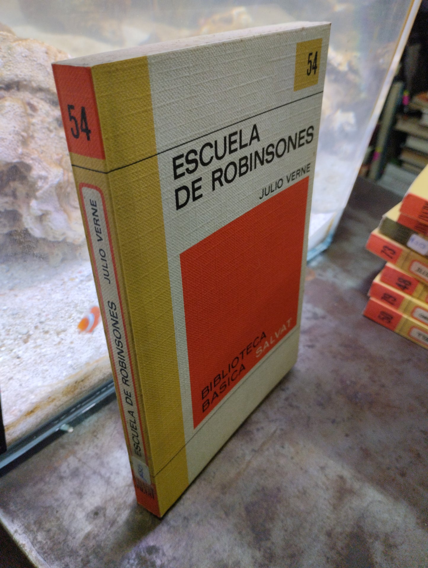 ESCUELA DE ROBINSONES POR JULIO VERNE USADO NOVELAS ALDAMA