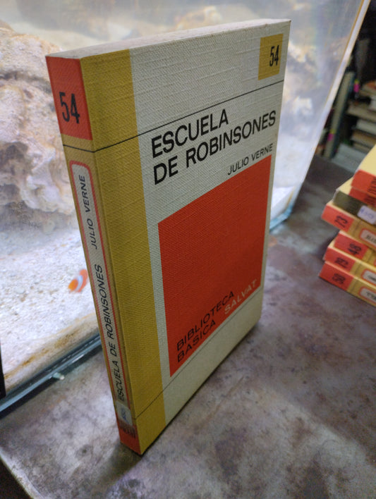 ESCUELA DE ROBINSONES POR JULIO VERNE USADO NOVELAS ALDAMA