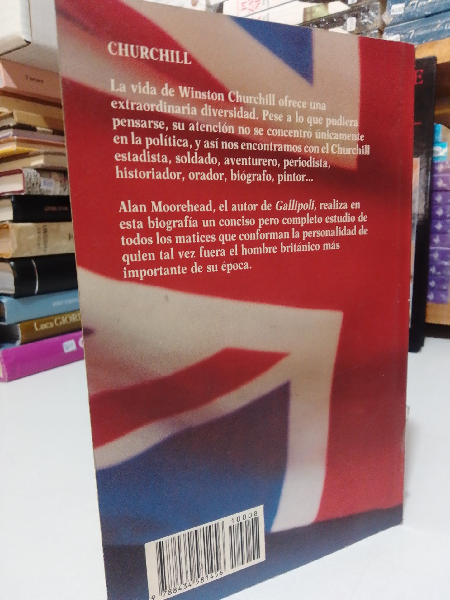 CHURCHILL POR ALAN MOOREHEAD USADO HISTORIA JUAREZ