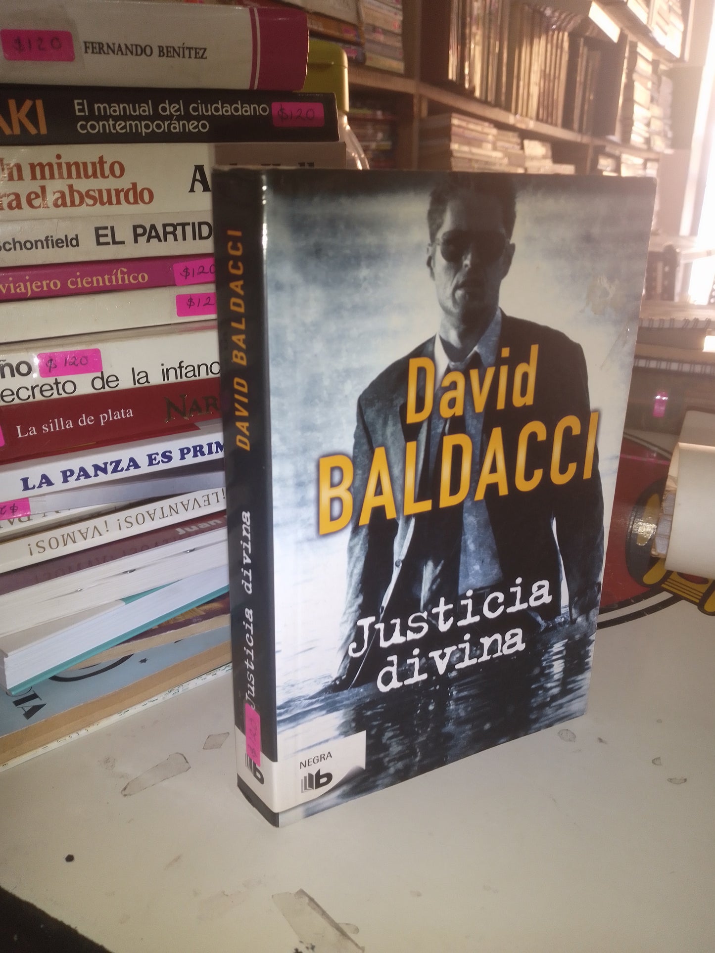 JUSTICIA DIVINA POR DAVID BALDACCI USADO NOVELA LITERARIO 207