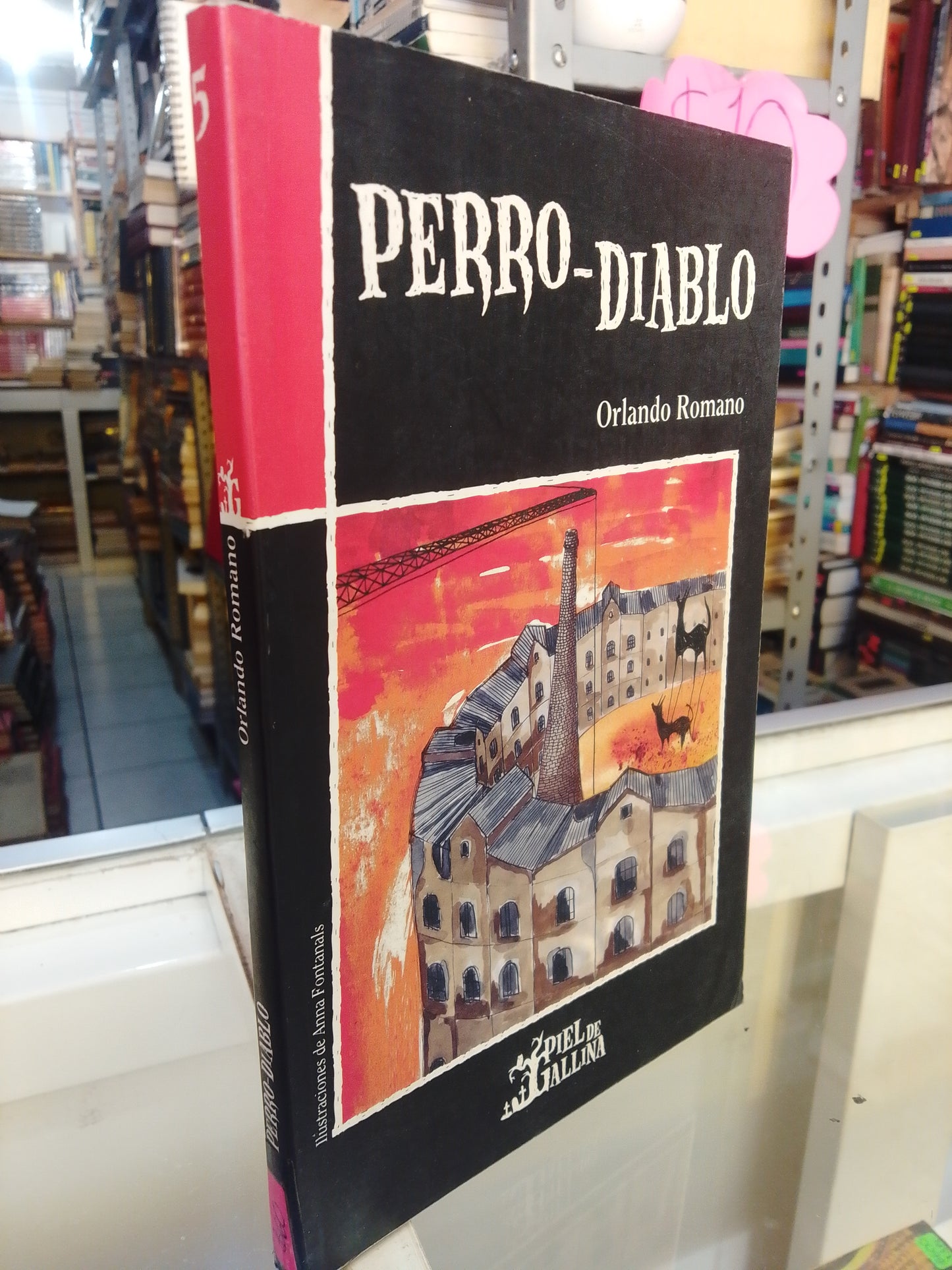 PERRO DIABLO POR ORLANDO ROMANO USADO NOVELAS JUAREZ