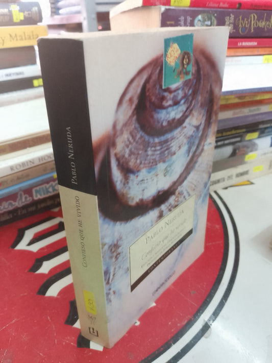 CONFIESO QUE HE VIVIDO POR PABLO NERUDA USADO NOVELA LITERARIO 207