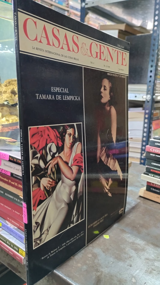 ESPECIAL TAMARA DE LEMPICKA LIBRO USADO ARTE ALDAMA