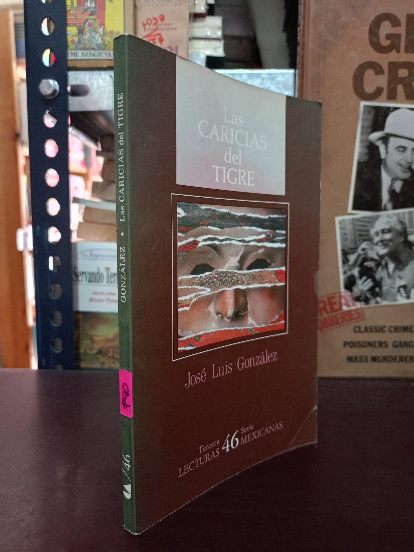 LAS CARICIAS DEL TIGRE POR JOSE LUIS GONZALEZ USADO NOVELA LITERARIO 305