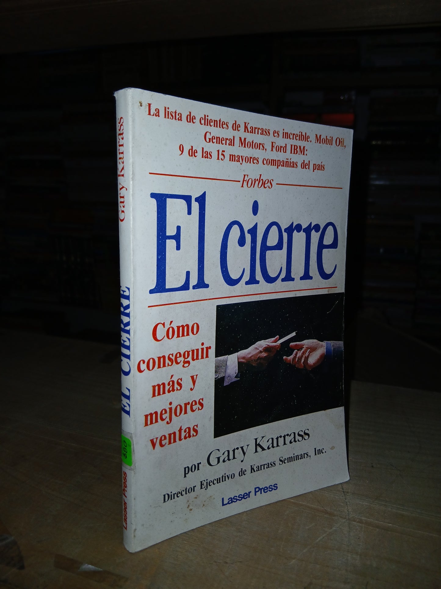 EL CIERRE POR GARY KARRASS USADO ADMINISTRACIÓN LITERARIO 207
