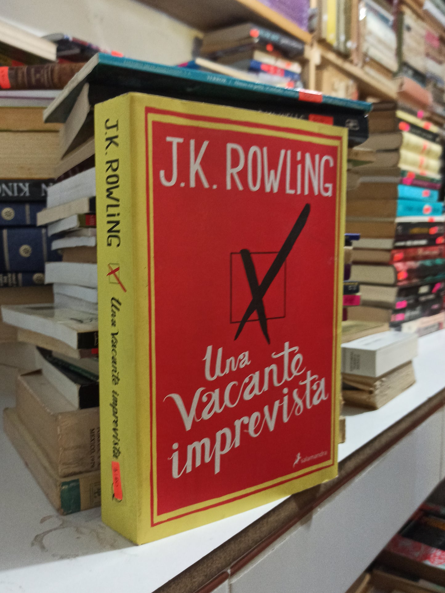 UNA VACANTE IMPREVISTA POR J. K. ROWLING USADO NOVELAS JUÁREZ