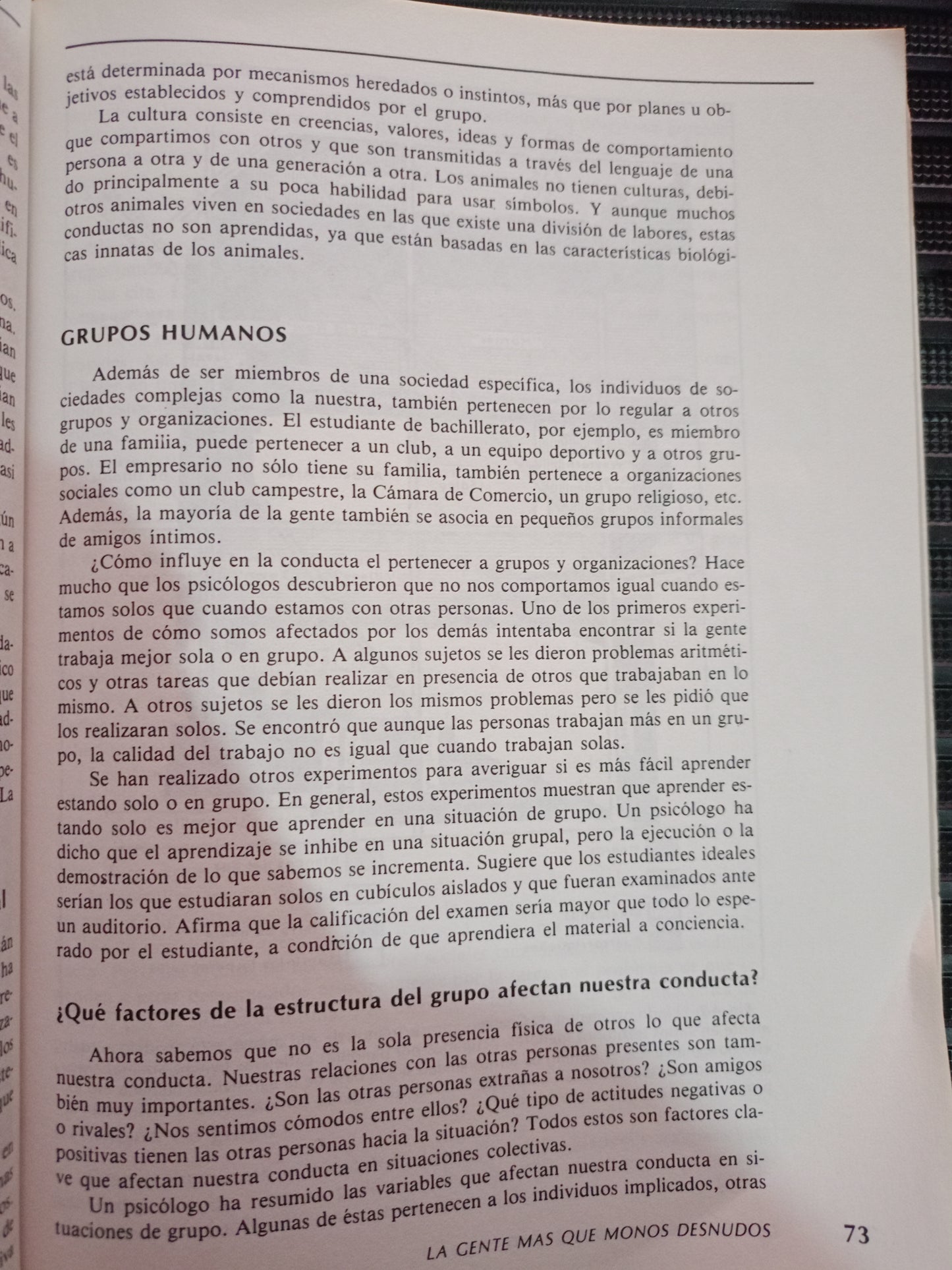 INTRODUCCIÓN A LA PSICÓLOGO POR J.O. WHITTAKER USADO PSICOLOGÍA LITERARIO 305
