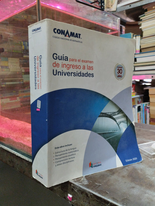 GUIA PARA EL EXAMEN DE INGRESO A LAS UNIVERSIDADES USADO EDUCACIÓN ALDAMA