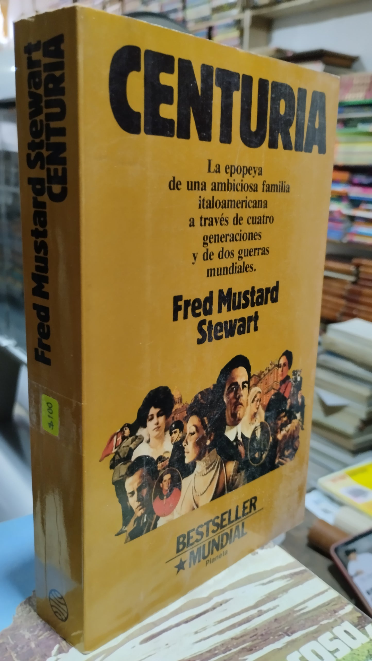 CENTURA POR FRED MUSTARD STEWART LIBRO USADO NOVELAS ALDAMA