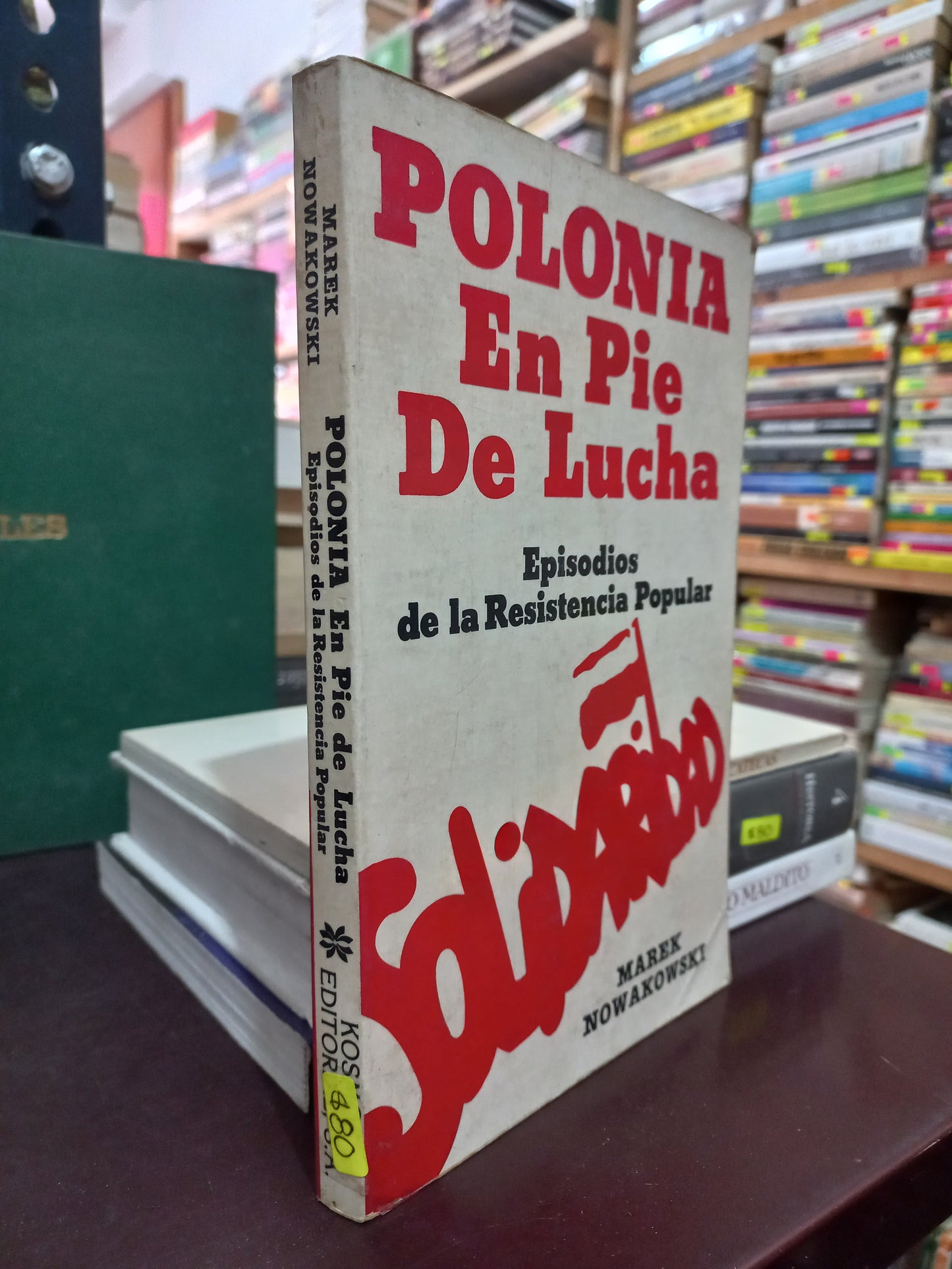 POLONIA EN PIE DE LUCHA EPISODIOS DE LA RESISTENCIA POPULAR POR MAREK NOWAKOWSKI USADO HISTORIA LITERARIO 305