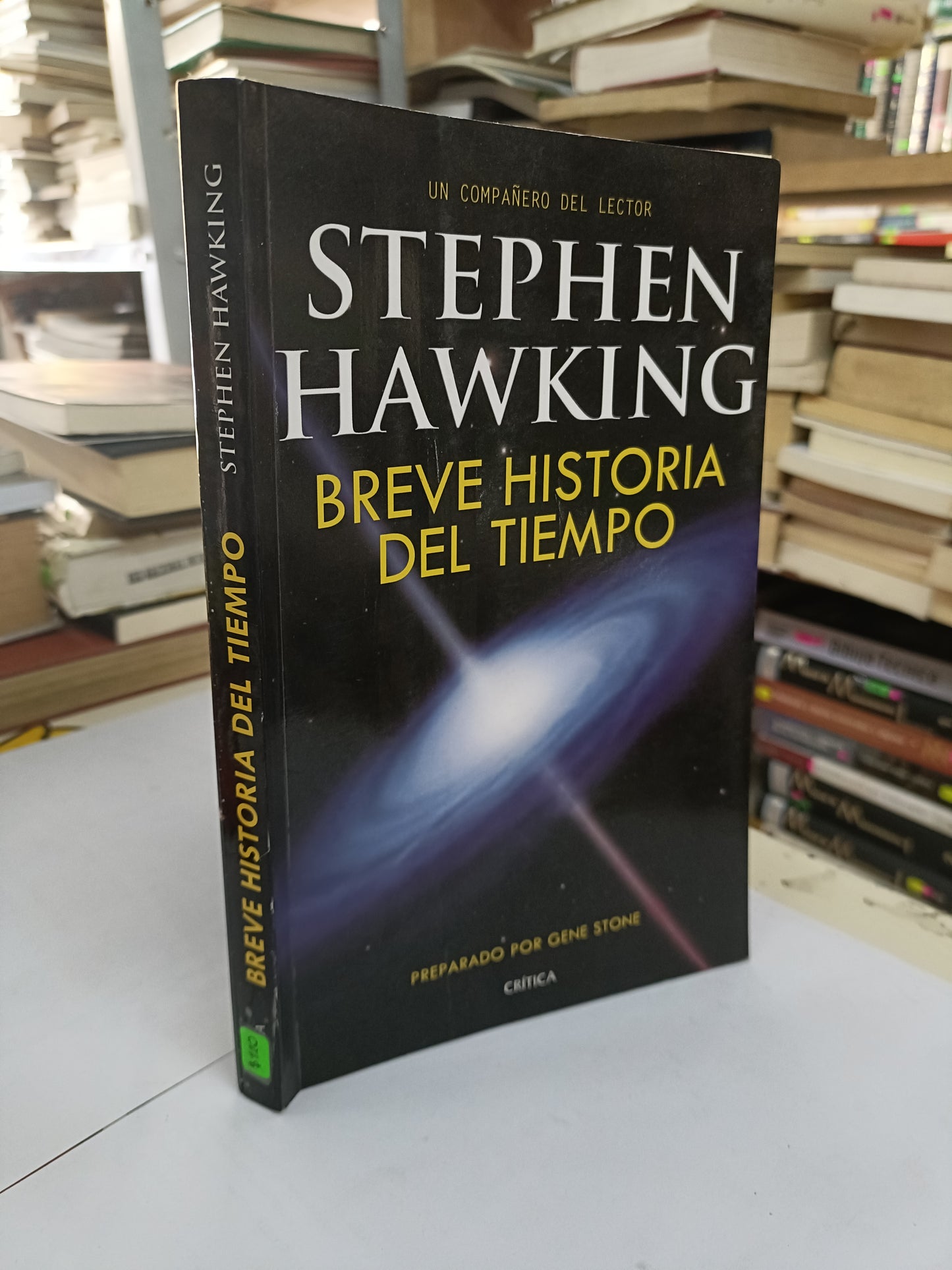 BREVE HISTORIA DEL TIEMPO POR STEPHEN HAWKING USADO CIENCIA LITERARIO 207