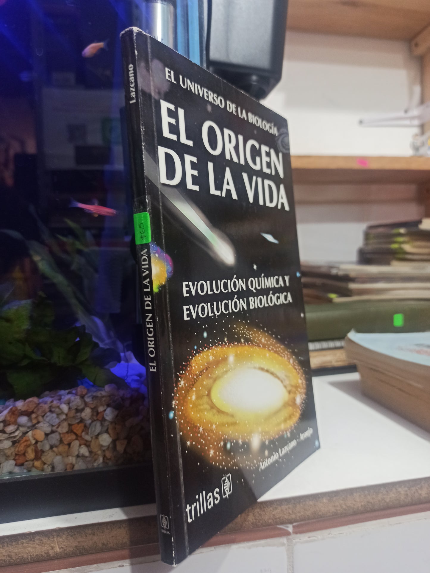 EL ORIGEN DE LA VIDA POR ANTONIO LAZCANO USADO BIOLOGIA JUÁREZ