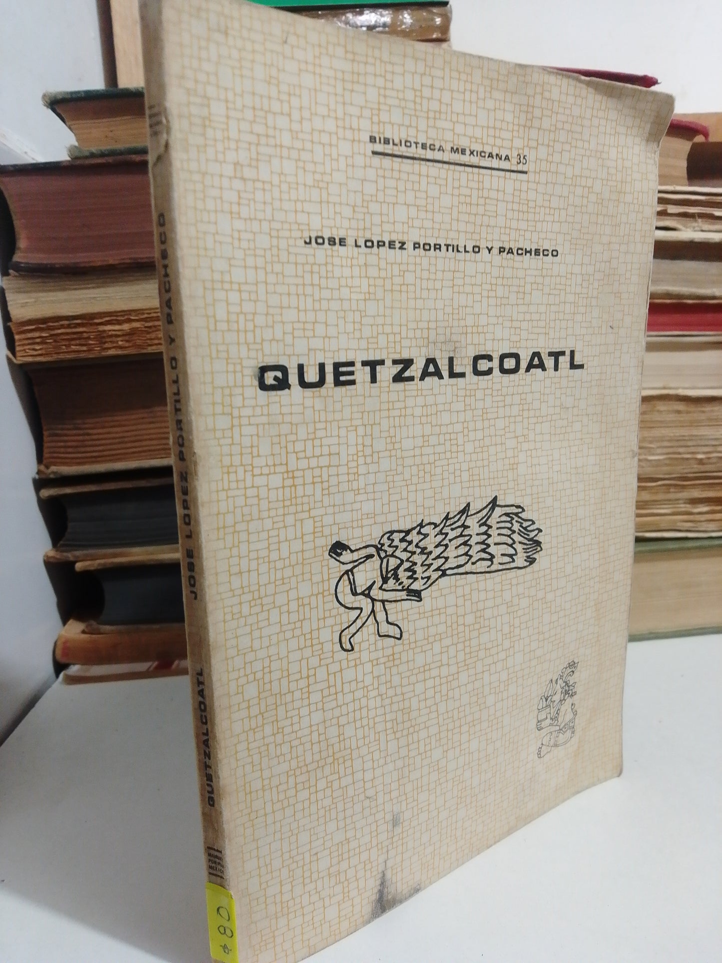 QUETZALCOATL POR JOSE LOPEZ PORTILLO Y PACHECO USADO HISTORIA JUAREZ