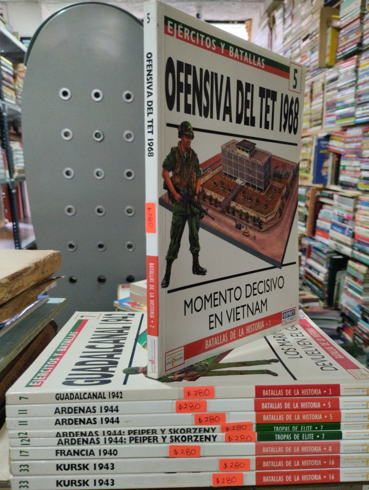 BATALLAS DE LA HISTORIA 9 TOMOS USADO HISTORIA ALDAMA