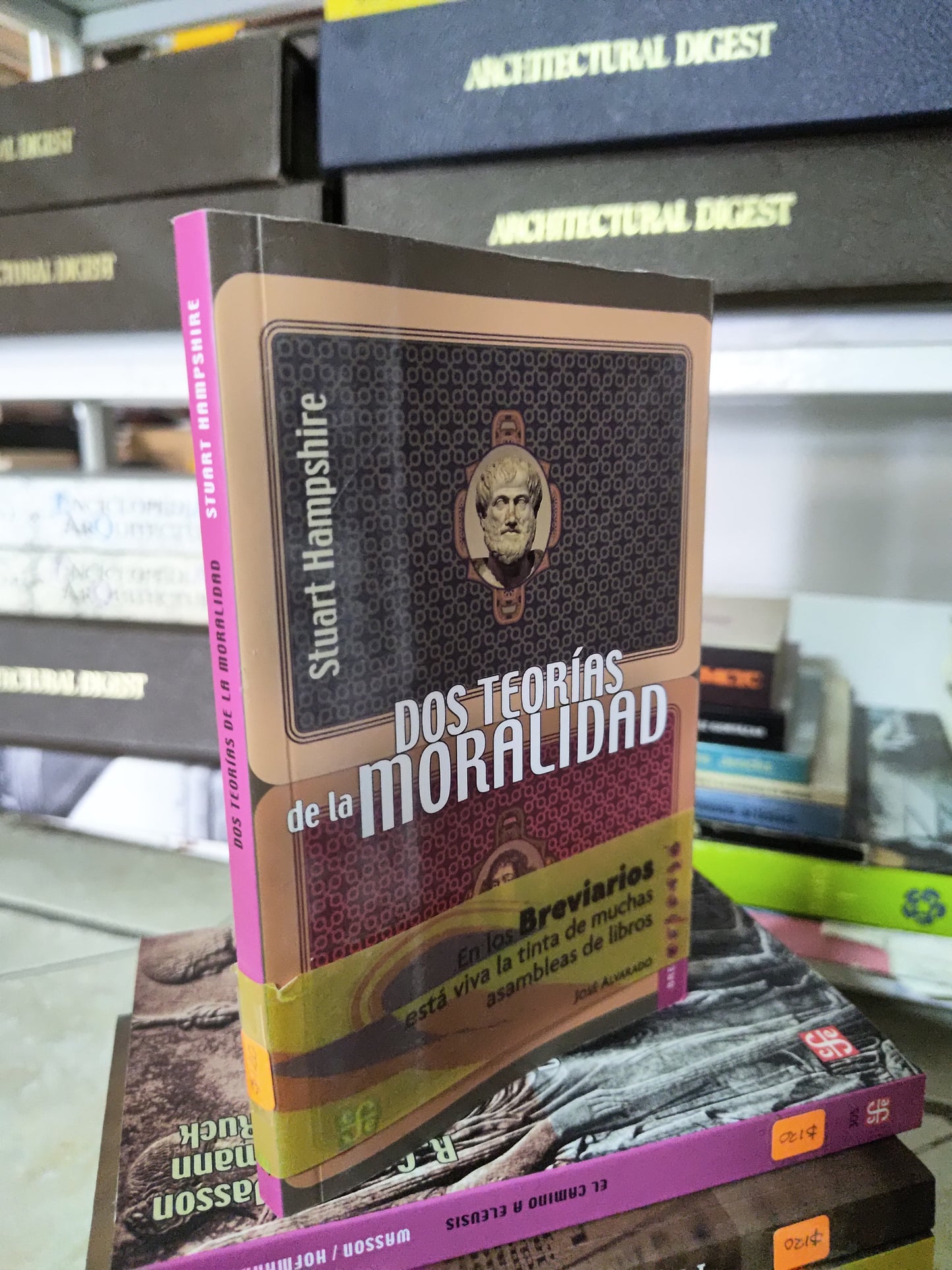 DOS TEORIAS DE LA MORALIDAD POR STUART HAMPSHIRE USADO SOCIOLOGIA JUAREZ 515