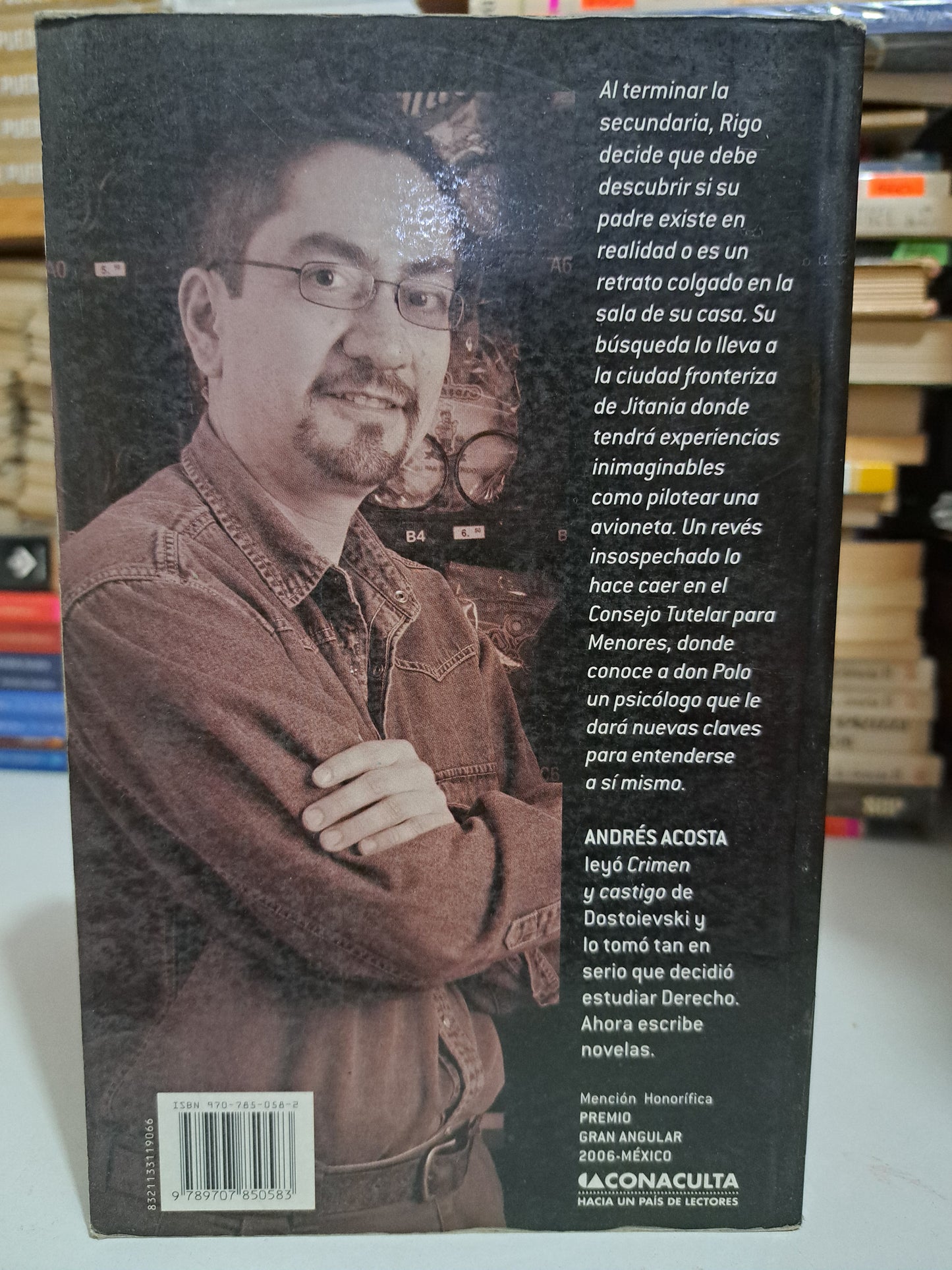 EL COMPLEJO DE FAETÓN ANDRÉS ACOSTA USADO NOVELA JUÁREZ