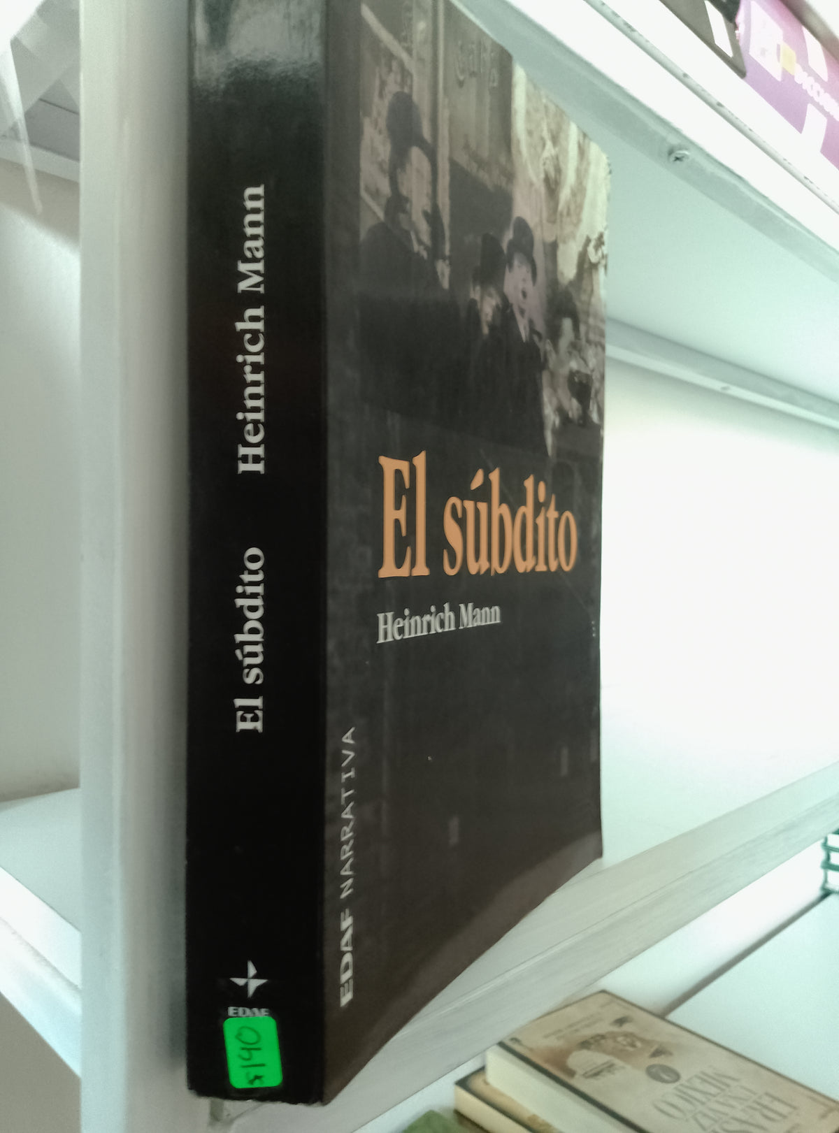EL SUBDITO HEINRICH MANN USADO NOVELAS JUAREZ 515