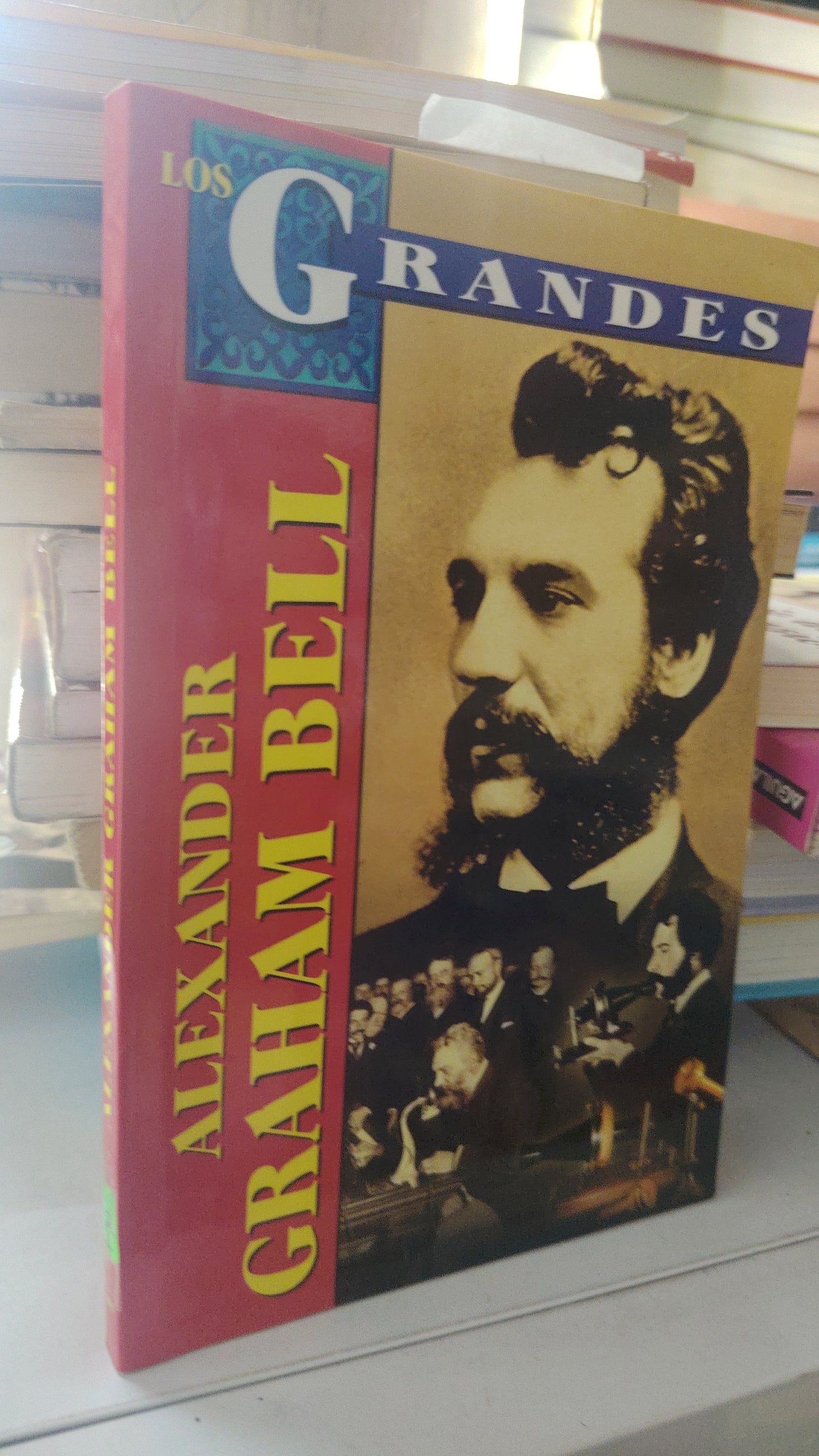 ALEXANDER GRAHAM BELL MUCHO MAS QUE UN INVENTOR POR MARCO ANTONIO GOMEZ PEREZ USADO HISTORIA LITERARIO 207