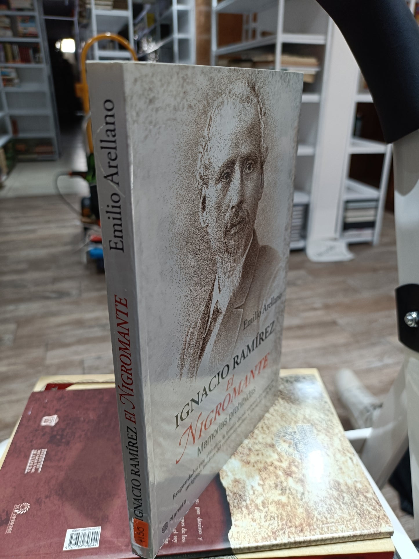 IGNACIO RAMIREZ EL NIGROMANTE MEMORIAS PROHIBIDAS POR EMILIO ARELLANO USADO HISTORIA JUAREZ 515