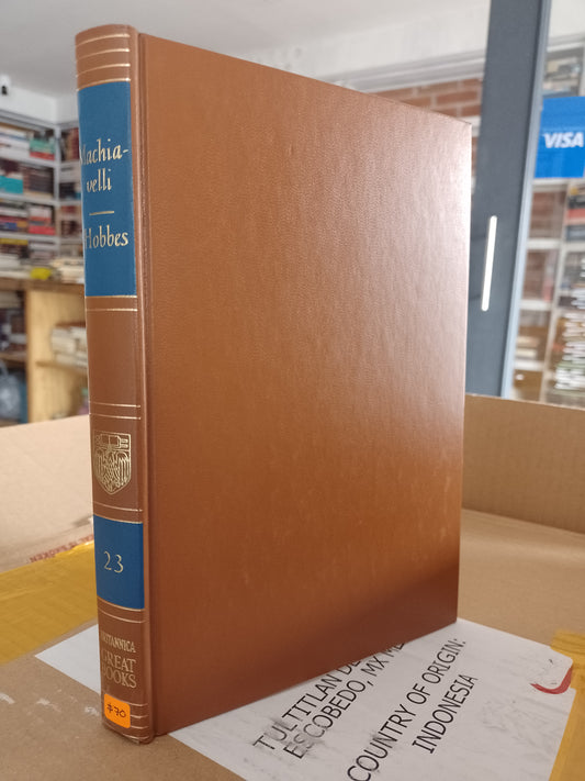 23 MACHIAVELLI HOBBES POR ROBERT MAYNARD HUTCHINS USADO IDIOMAS JUAREZ 515