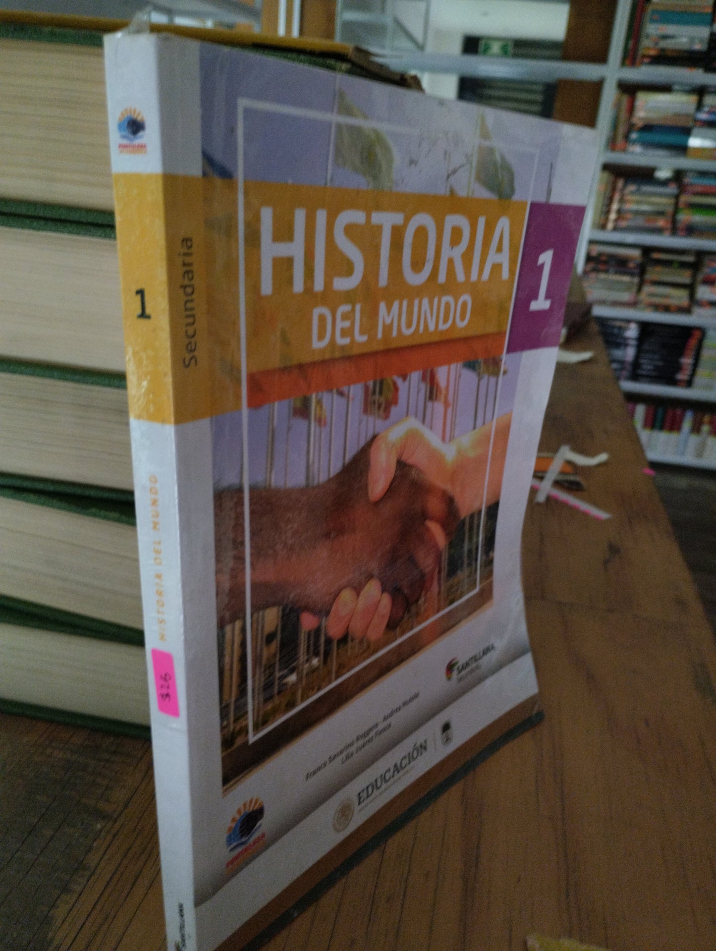 HISTORIA DEL MUNDO 1 SECUNDARIA POR FRANCO SAVARINO ROGGERO AMDREA MUTOLO LILIA JUAREZ FIESCO USADO HISTORIA JUAREZ 515