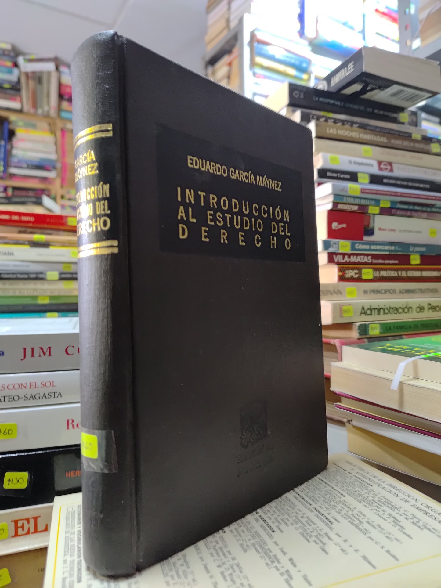 INTRODUCCION AL ESTUDIO DEL DERECHO POR EDUARDO GARCIA MAYNEZ USADO DERECHO JUAREZ 507