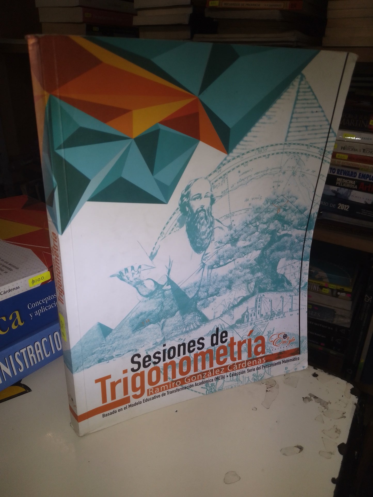 SESIONES DE TRIGONOMETRÍA POR RAMIRO GONZÁLEZ CÁRDENAS USADO MATEMÁTICAS LITERARIO 207