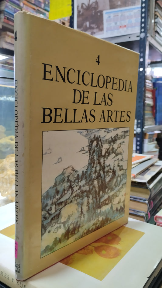 ENCICLOPEDIA DE LAS BELLAS ARTES 4 LIBRO USADO ARTE ALDAMA