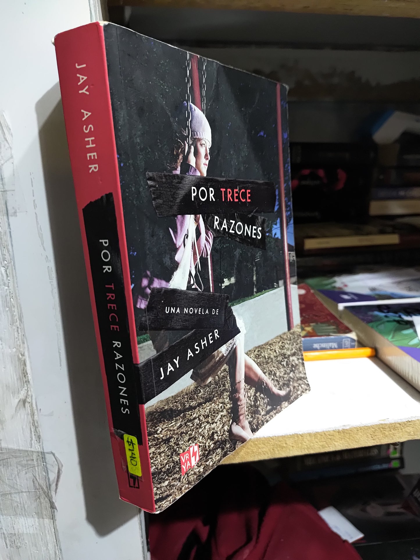 POR TRECE RAZONES POR JAY ASHER USADO NOVELAS JUAREZ