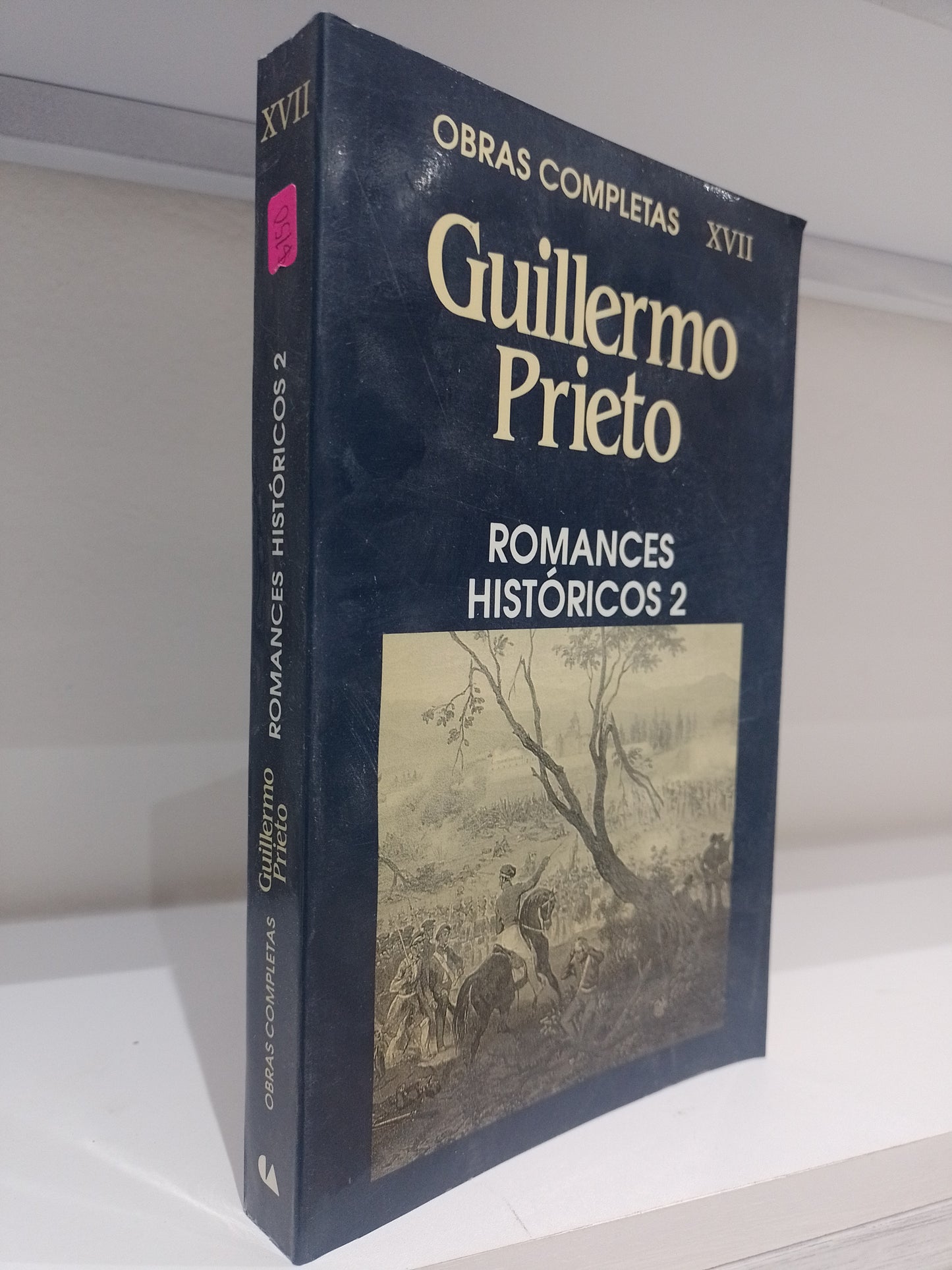ROMANCES HISTORICOS 2 POR GUILLERMO PRIETO USADO NOVELA JUAREZ 515