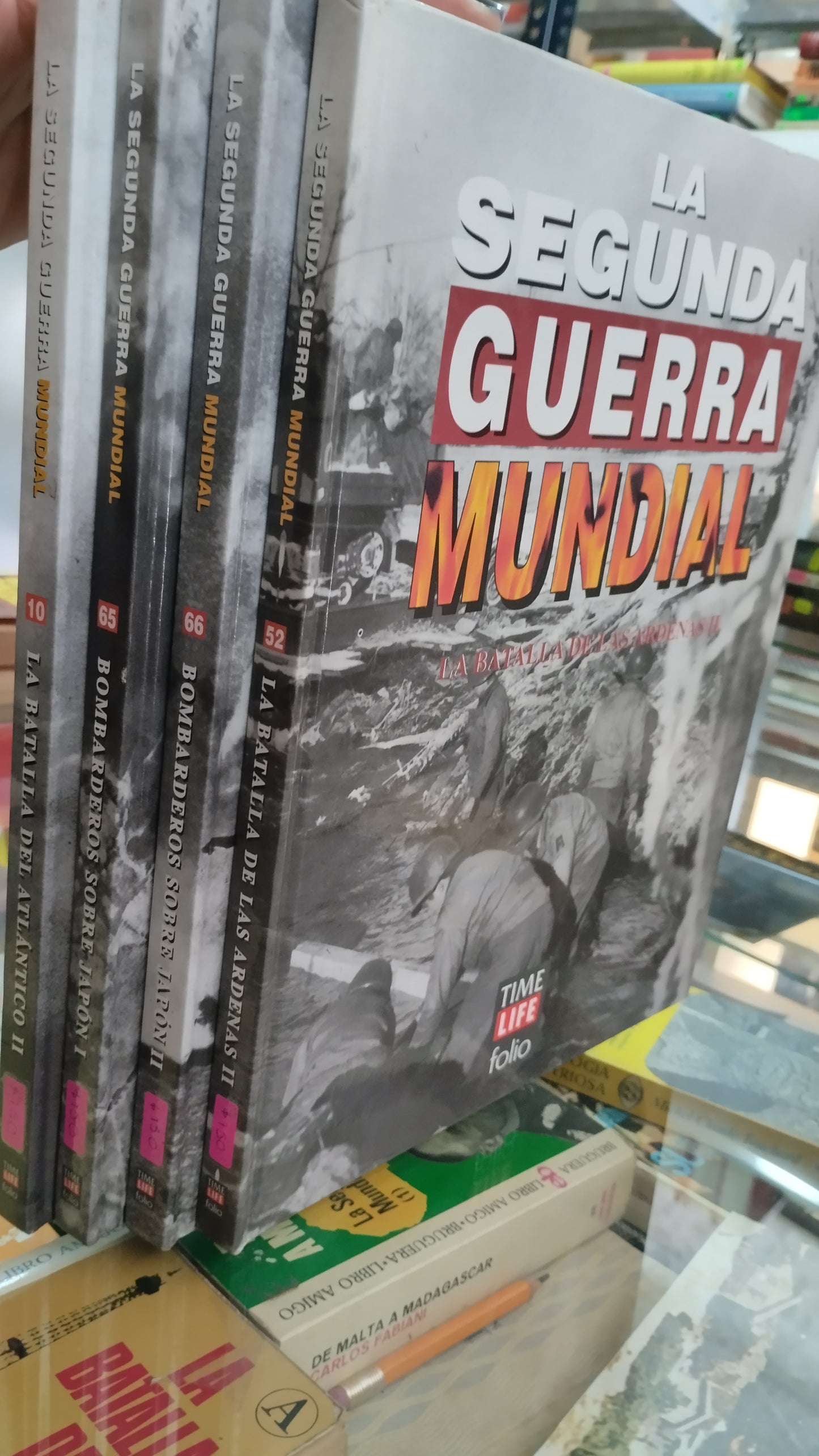 LA SEGUNDA GUERRA MUNDIAL POR JULIAN VIÑUALES SOLÉ 4 TOMOS LIBRO USADO HISTORIA ALDAMA
