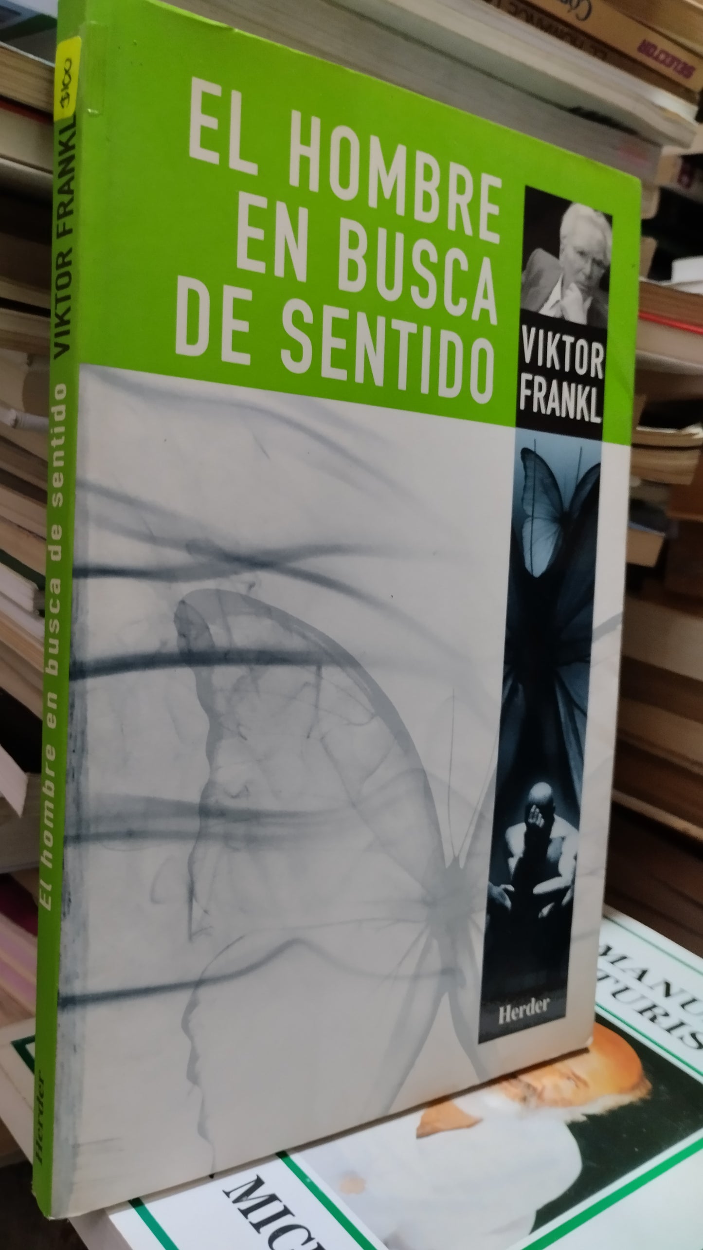EL HOMBRE EN BUSCA DE SENTIDO POR VIKTOR FRANKL LIBRO USADO SUPERACION PERSONAL ALDAMA