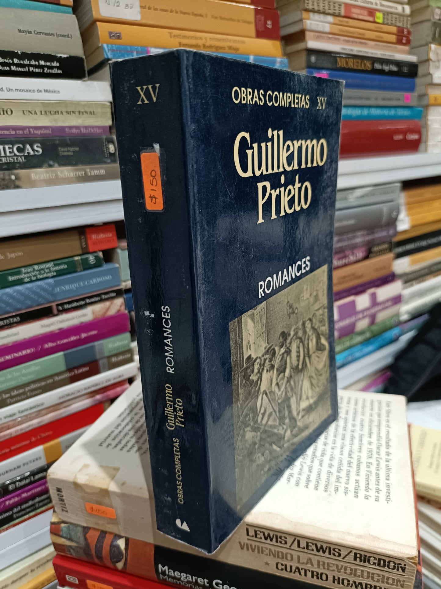 OBRAS COMPLETAS XV ROMANCES GUILLERMO PRIETO USADOS NOVELAS JUAREZ 515