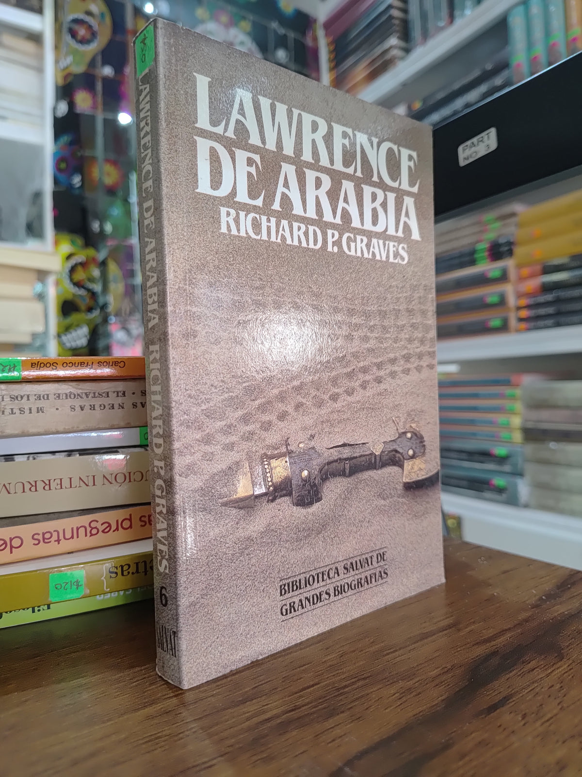 LAWRENCE DE ARABIA POR RICHARD P. GRAVES USADO HISTORIA JUAREZ 515