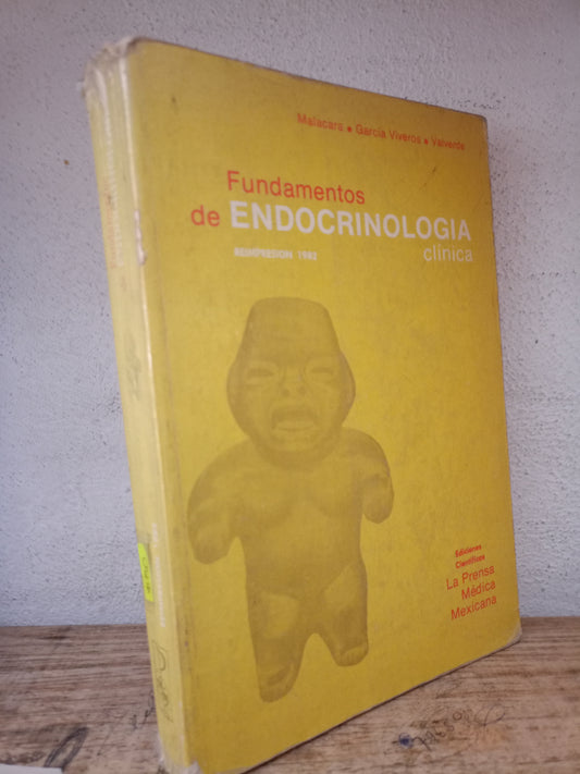 FUNDAMENTOS DE ENDOCRINOLOGIA CLINICA POR MALACARA GARCIA VIVEROS VALVERDE USADO SALUD LITERARIO 305