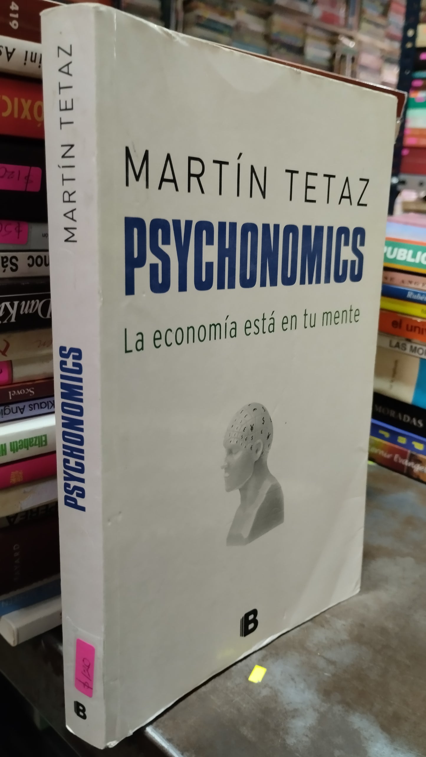 PSYCHONPMICS LA ECONOMIA ESTA EN TU MENTE POR MARTIN TETAZ LIBRO USADO SUPERACION PERSONAL ALDAMA