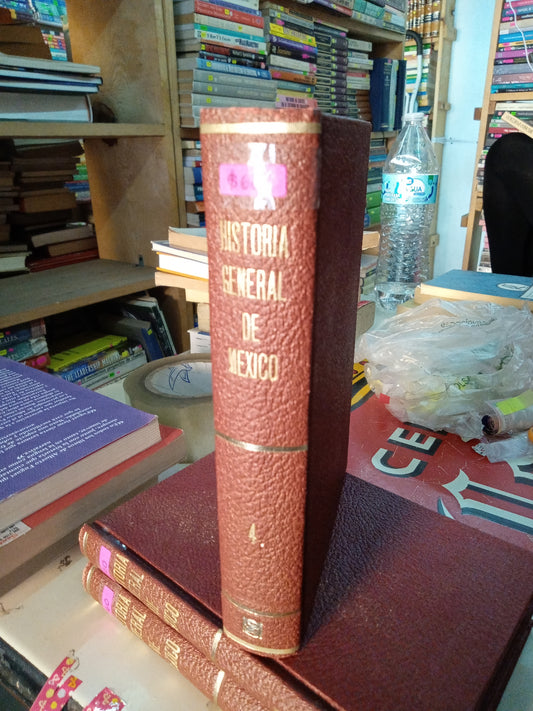 HISTORIA GENERAL DE MÉXICO 4 USADO HISTORIA LITERARIO 207